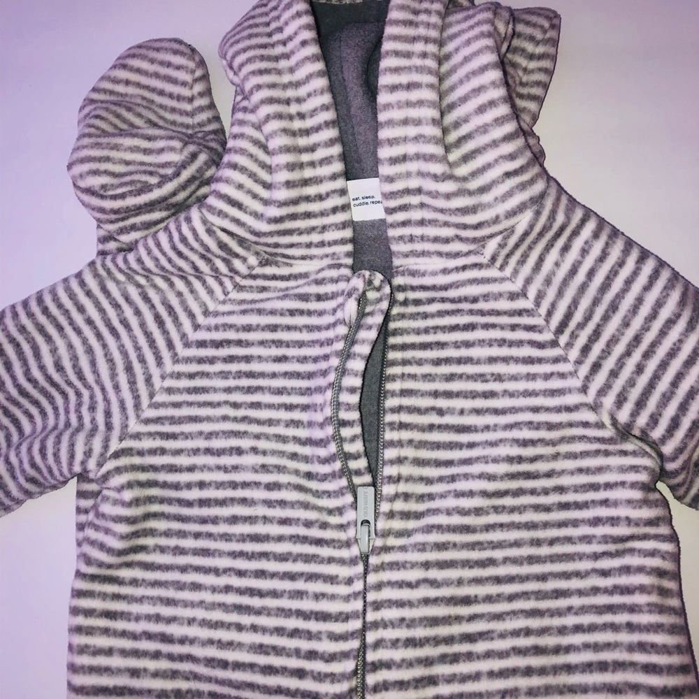 Infants footed one-piece